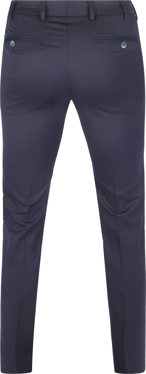 Meyer Chino Bonn Wool Blend Navy Product / Achterkant
