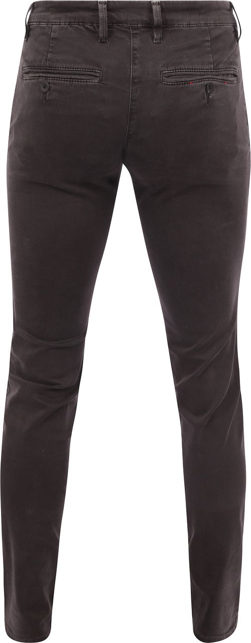 Mac Jeans Pantalon Driver Marron Foncé Product / Achterkant