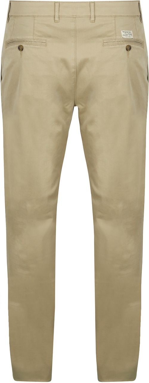 Steppin' Out Chino Newbury Beige Product / Achterkant