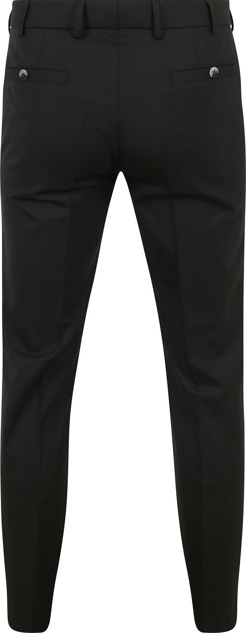 Meyer trousers Roma Woolmix Black Product / Achterkant