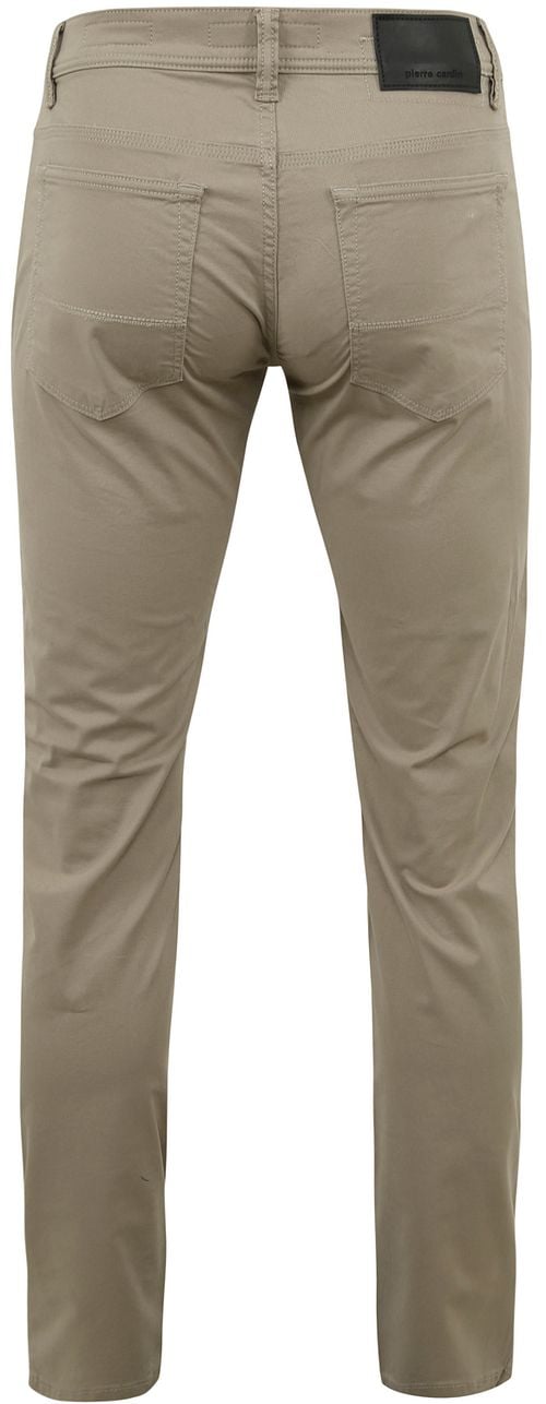 Pierre Cardin 5 Pocket Pants Antibes Vintage Khaki Product / Achterkant