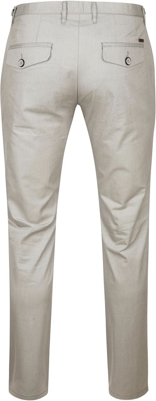 Suitable Chino Locke Grijs Product / Achterkant