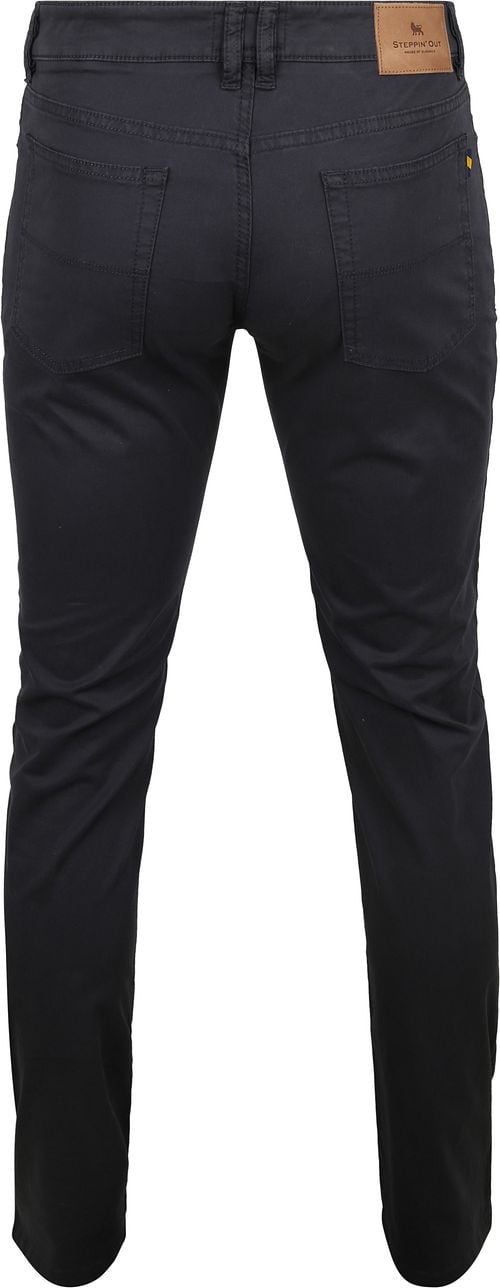 Steppin' Out Trousers 5-pocket Johnson Navy Product / Achterkant
