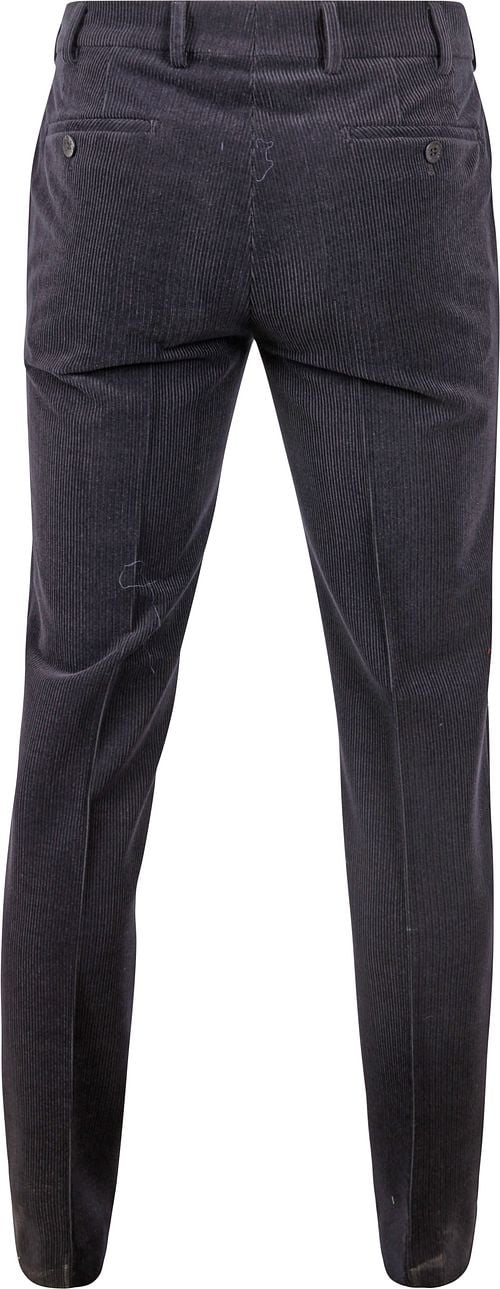 Meyer Trousers Roma Wool Corduroy Navy Product / Achterkant