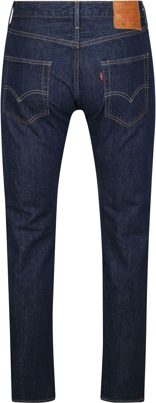 Levi’s 501 Jeans Regular Fit Dunkelblau Product / Achterkant
