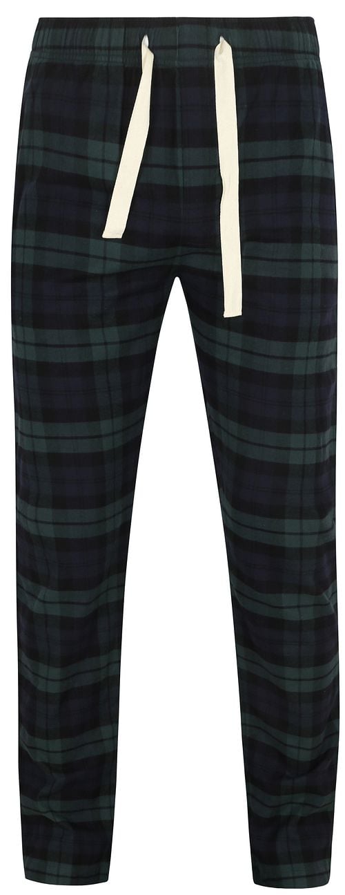 Steppin' Out Lounge Pants Plaid Dark Blue Green Product