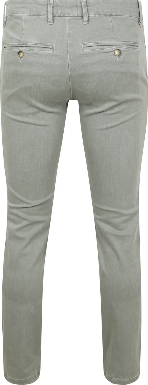 Suitable Chino Philo Flex Light Green Product / Achterkant
