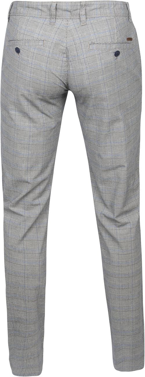 Suitable Chino Sartre Ruit Camel Product / Achterkant