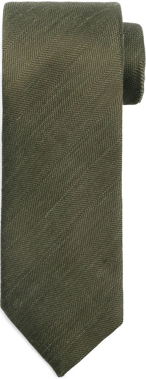 Suitable Linen Silk Tie Green Product