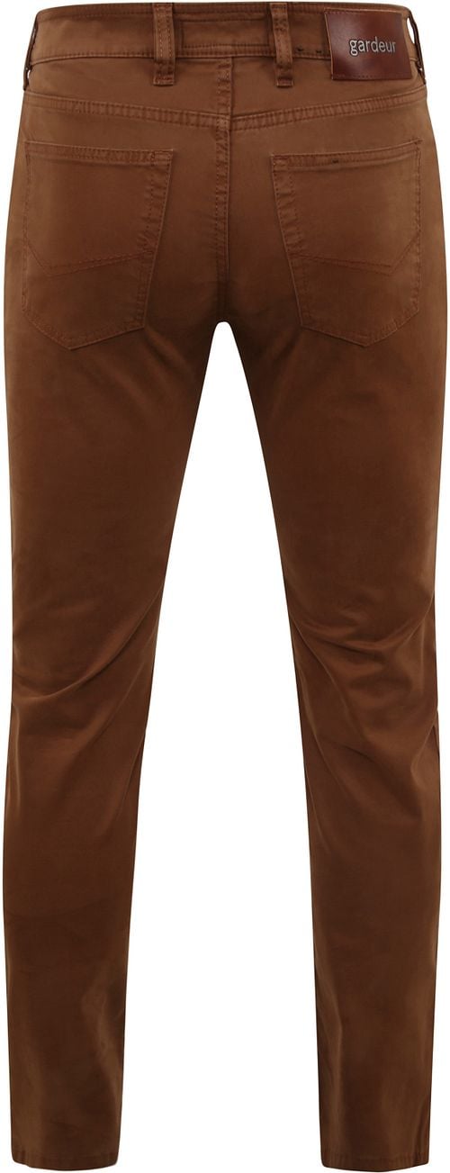 Gardeur Bill Hose Five Pocket Braun Product / Achterkant