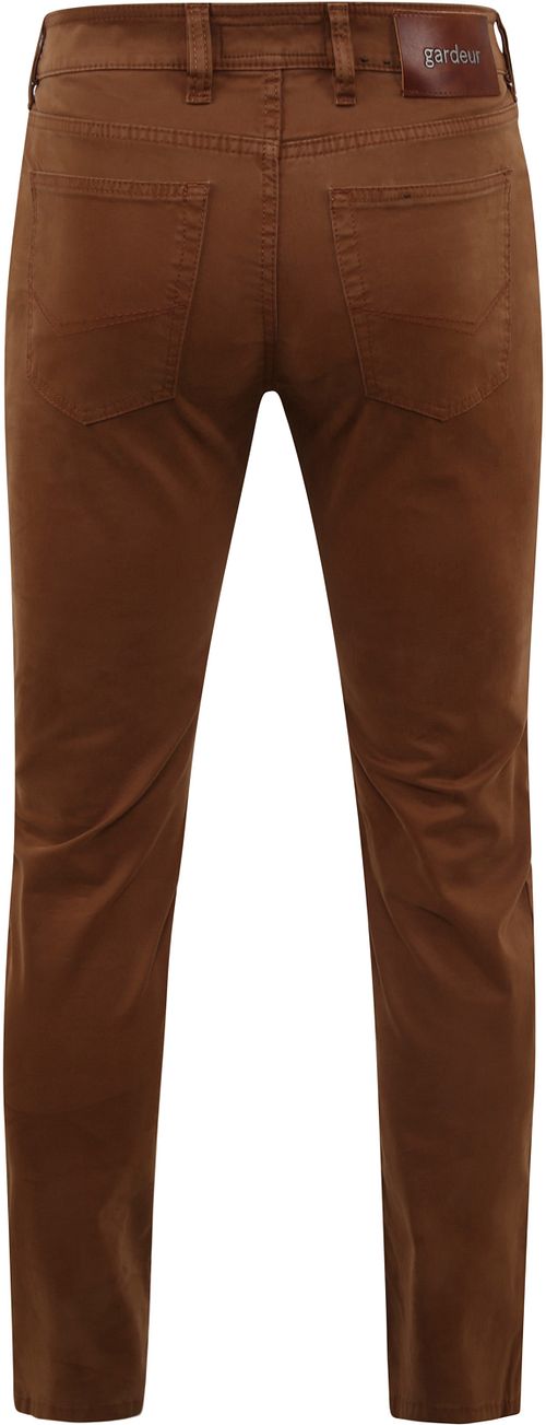 Gardeur Bill Trousers Five Pocket Brown Product / Achterkant