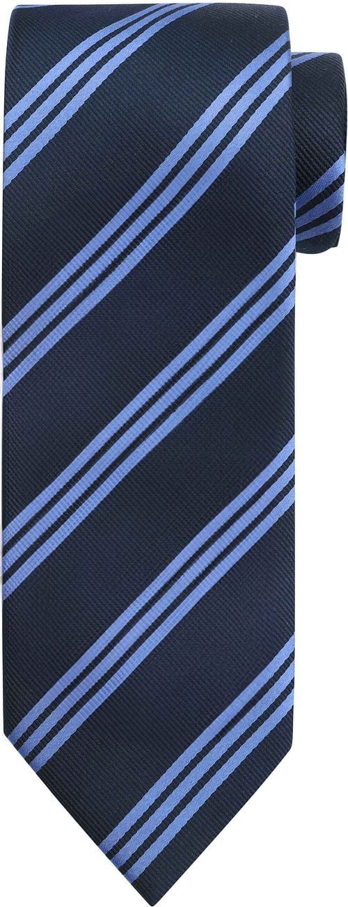 Suitable Tie Silk Stripes Anthracite Product