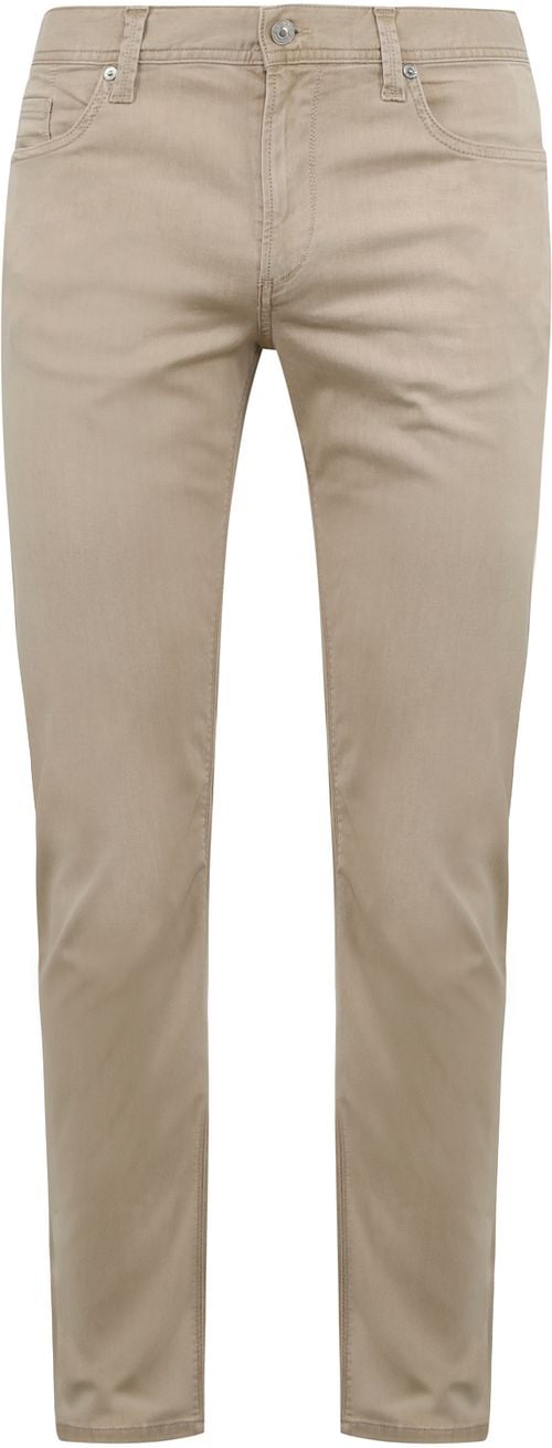 Alberto Pantalon Pipe Denim Marron Beige Product