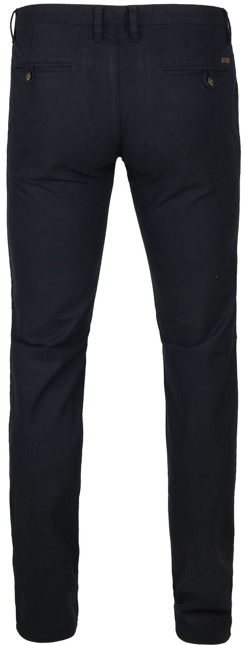 Suitable Chino Dessin Donkerblauw Product / Achterkant