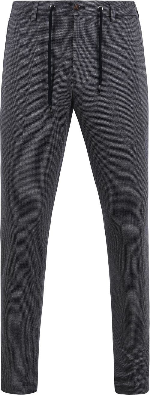 Suitable Pantalon Jersey Pied De Poule Navy Product