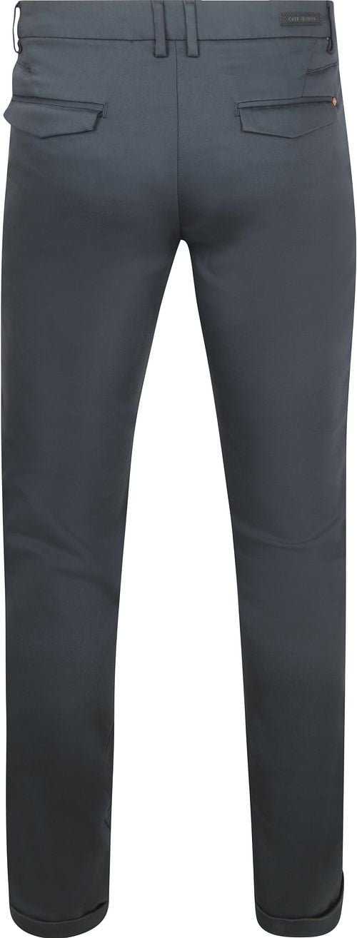 Cast Iron Riser Chino Dark Blue Product / Achterkant
