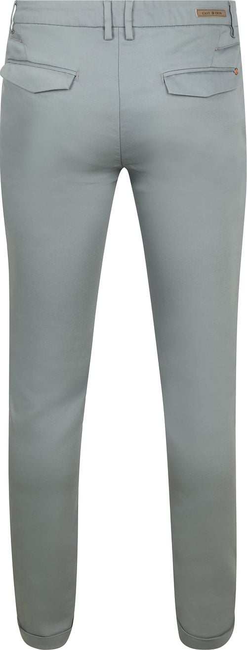Cast Iron Riser Chino Light Blue Product / Achterkant