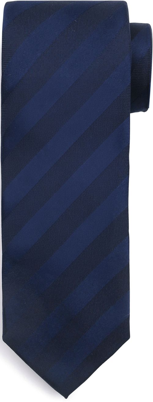 Suitable Tie Silk Stripe Navy Product