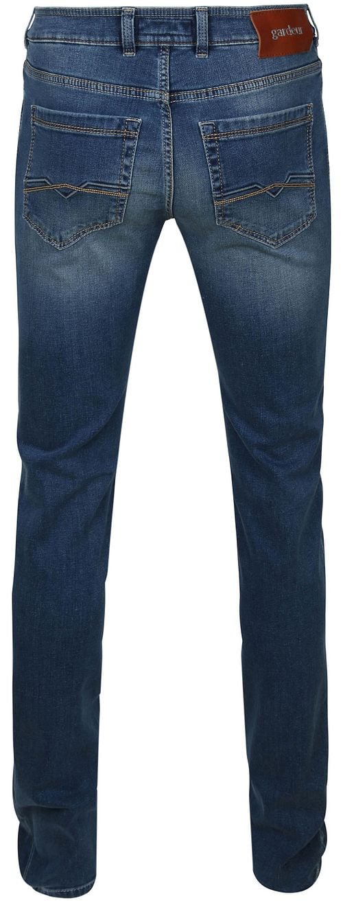Gardeur Batu Jeans Indigo Blue Superflex Modern Fit Product / Achterkant