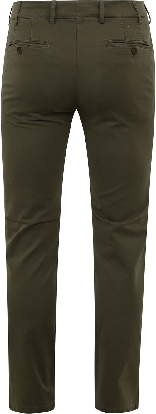 Meyer Chino Bonn Dunkelgrün Product / Achterkant