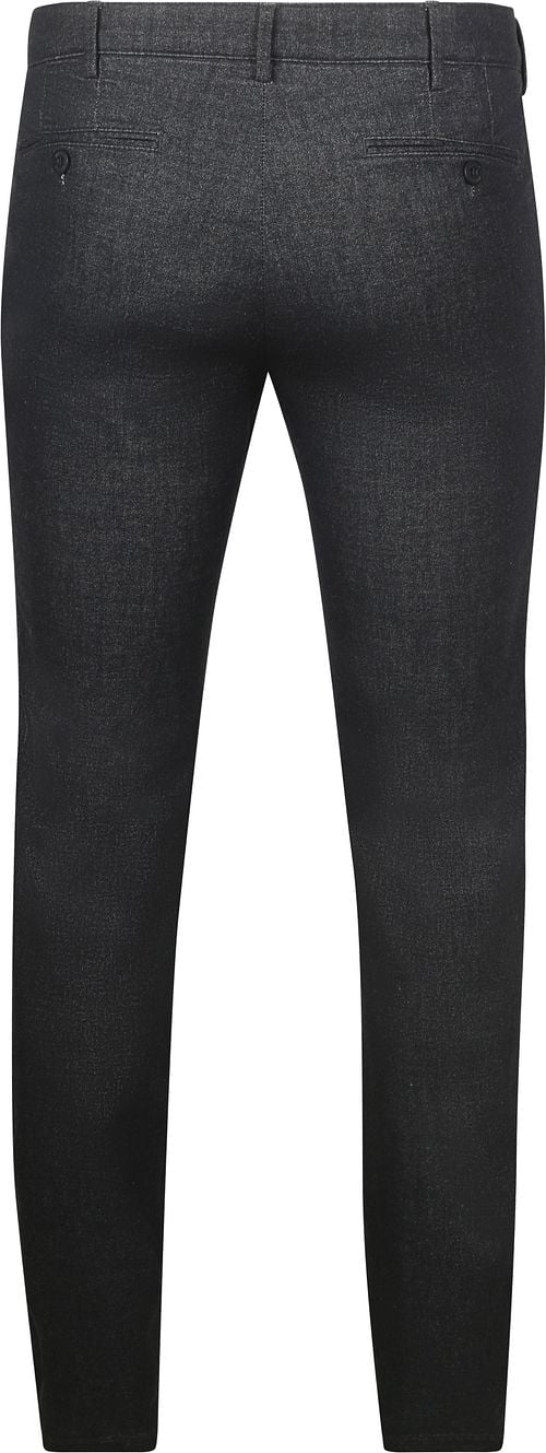 Meyer Chino Bonn Melange Navy Product / Achterkant