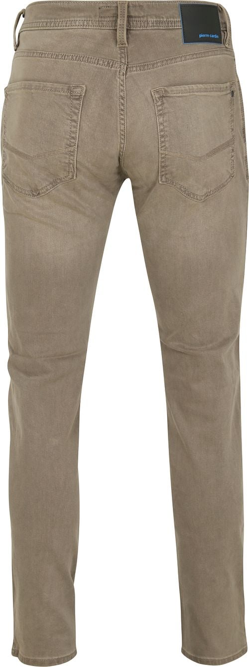 Pierre Cardin Jeans Lyon Tapered Future Flex Light Brown Product / Achterkant