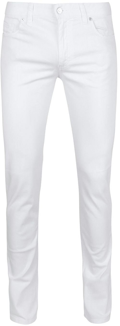 Alberto Pipe Denim Weiß Product