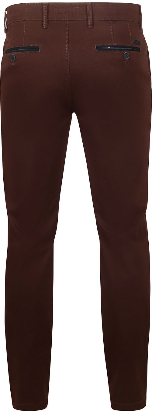 Gardeur Chino Benny 3 Bordeaux Product / Achterkant
