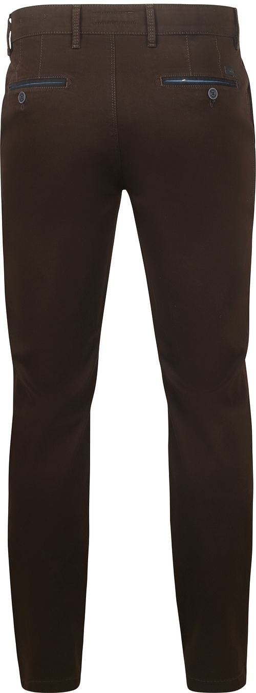 Gardeur Chino Benny 3 Dark Brown Product / Achterkant