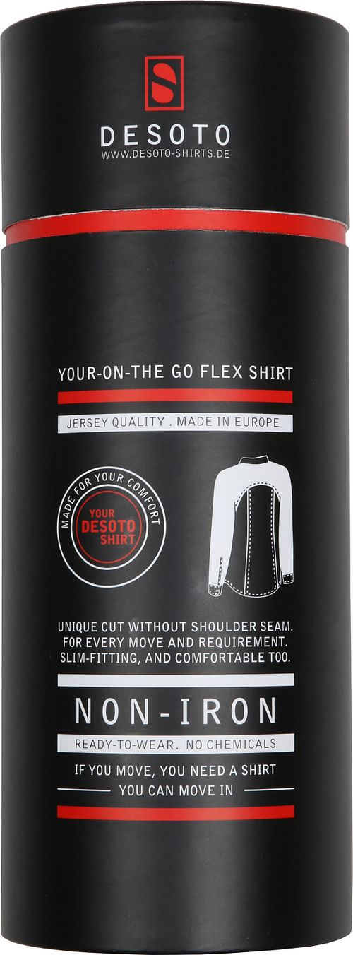 Desoto Shirt Short Sleeve Navy 057 Verpakking