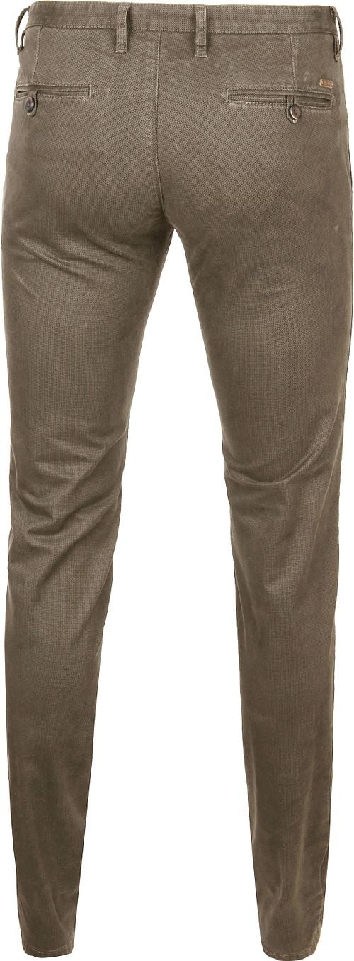 Suitable Chino Sartre Taupe Product / Achterkant