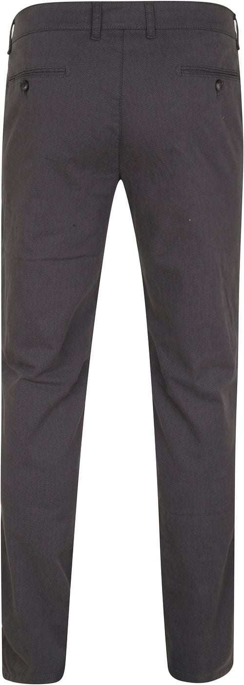 Suitable Chino Pico Print Gray Product / Achterkant