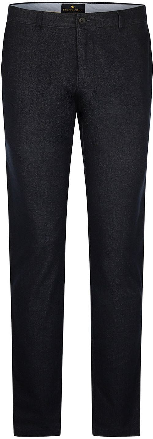 Steppin' Out Chino Newbury Melange Navy Product