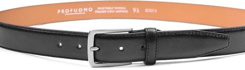 Profuomo Leren Riem Zwart Product / Detail