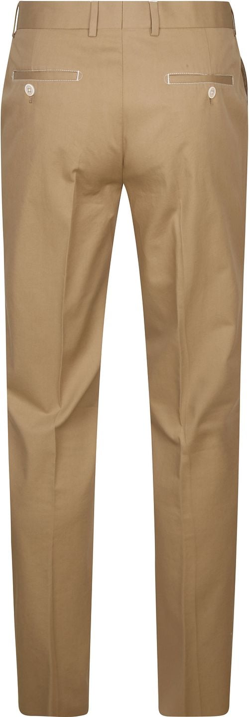 Suitable Pantalon Algodao Khaki Product / Achterkant