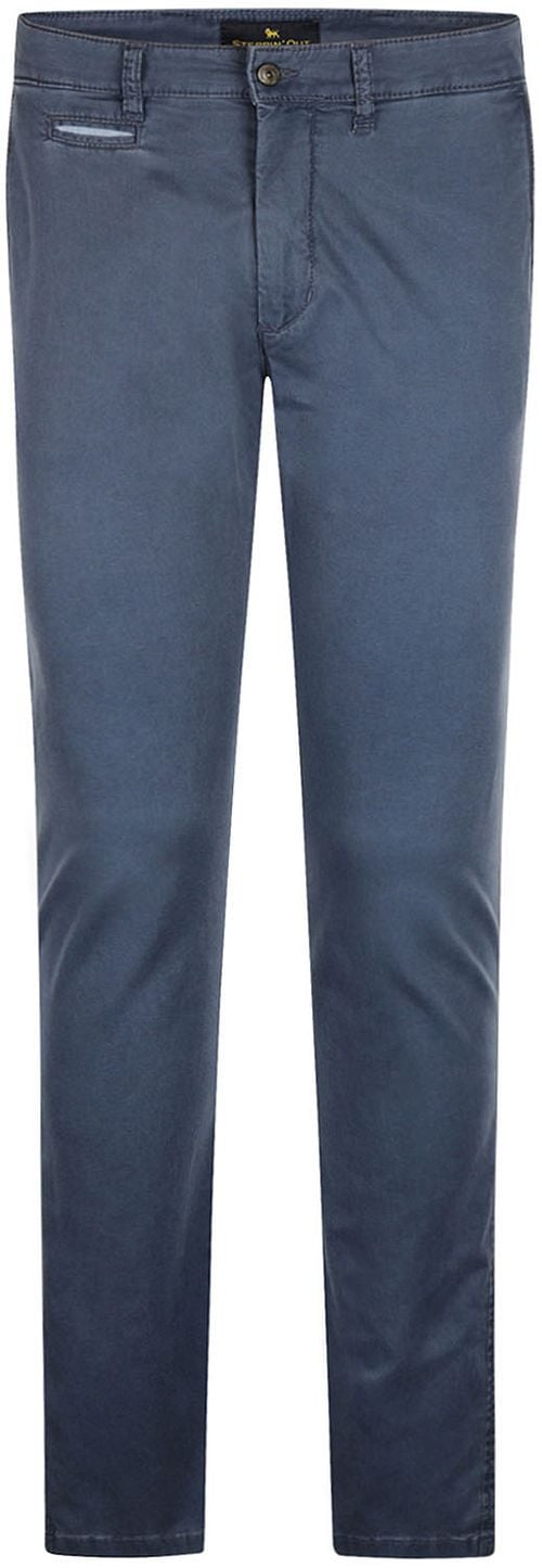 Steppin' Out Chino Northport Indigo Blauw Product