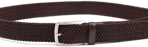 Profuomo Braided Belt Brown Product / Detail