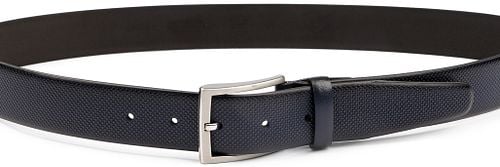 Suitable Riem Structuur Leer Navy Product / Detail