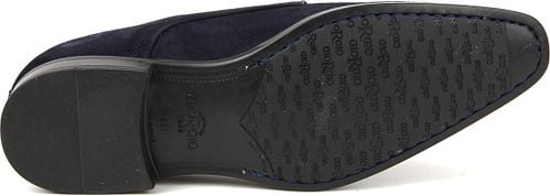 Giorgio Amalfi Shoe Suede Deep Blue Product / Detail