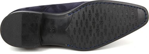 Giorgio Amalfi Schoen Suede Navy Product / Detail