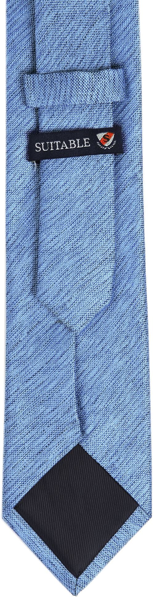 Silk Tie Blue K81-2 Product / Achterkant
