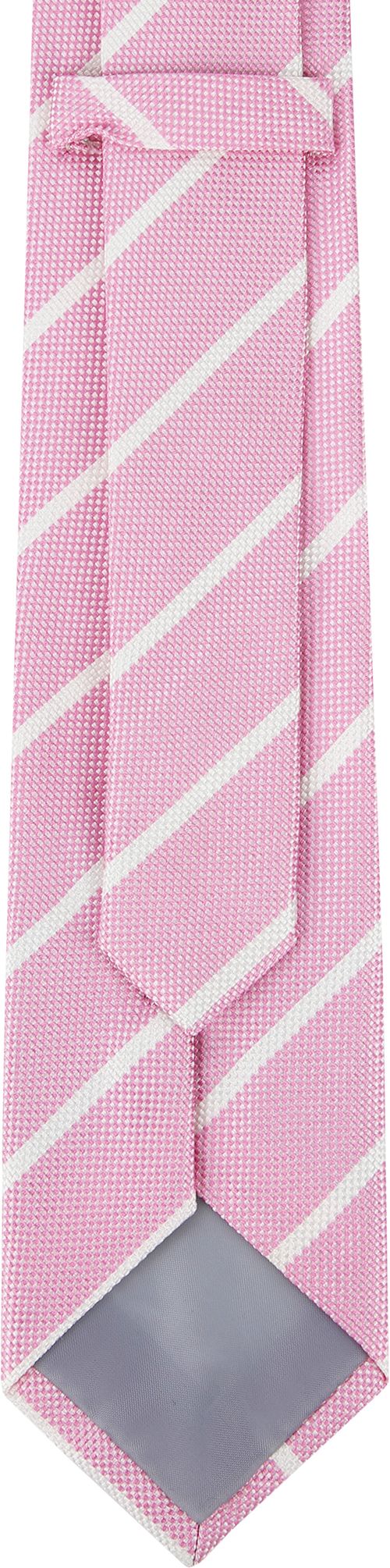 Suitable Krawatte Streifen Pink Product / Achterkant