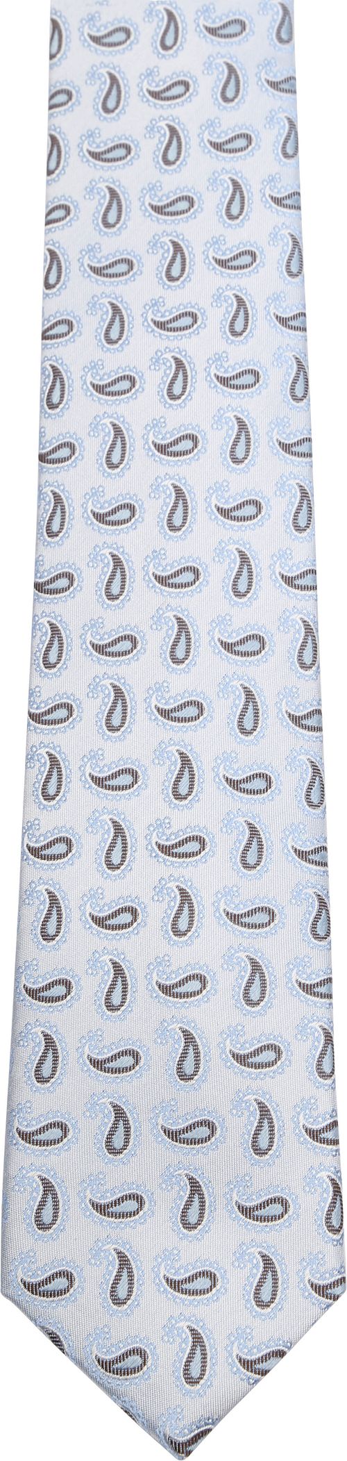 Suitable Tie Silk Paisley Light Blue Product