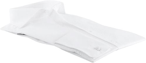 OLYMP Level Five Shirt Wit Body-Fit Dubbelmanchet Product / Detail