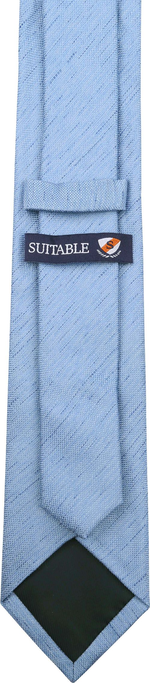 Silk Tie Blue K81-5 Product / Achterkant