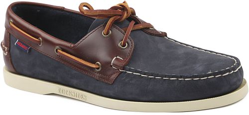 Sebago Segelschuhe Docksides Portland Navy Braun Product