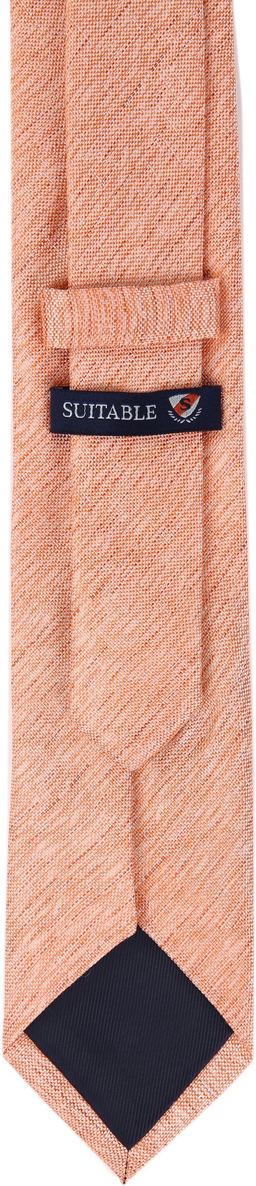 Krawatte Seide Orange K81-8 Product / Achterkant