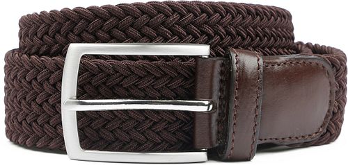 Profuomo Braided Belt Brown Product