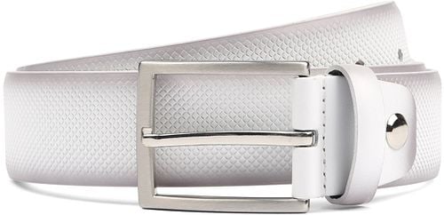 Suitable Belt Structure Leather White Product