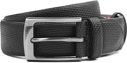 Suitable Leather Belt Print Black Product